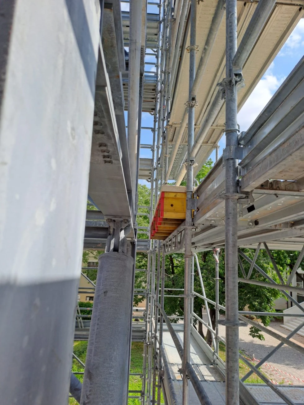 SEC Ponteggi all’Educandato agli Angeli di Verona: sicurezza, tecnica e qualità al servizio di una scuola storica