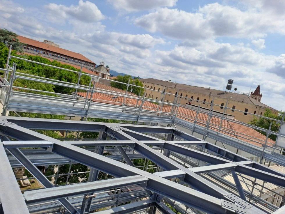 SEC Ponteggi all’Educandato agli Angeli di Verona: sicurezza, tecnica e qualità al servizio di una scuola storica