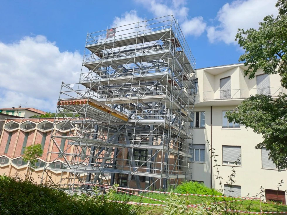 SEC Ponteggi all’Educandato agli Angeli di Verona: sicurezza, tecnica e qualità al servizio di una scuola storica