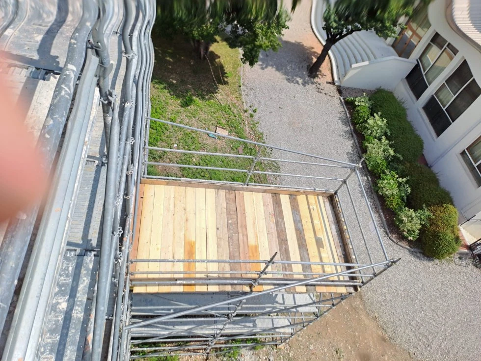 SEC Ponteggi all’Educandato agli Angeli di Verona: sicurezza, tecnica e qualità al servizio di una scuola storica
