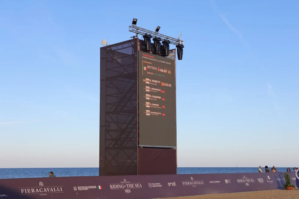 Riding by the Sea 2026: l'allestimento firmato SEC Events