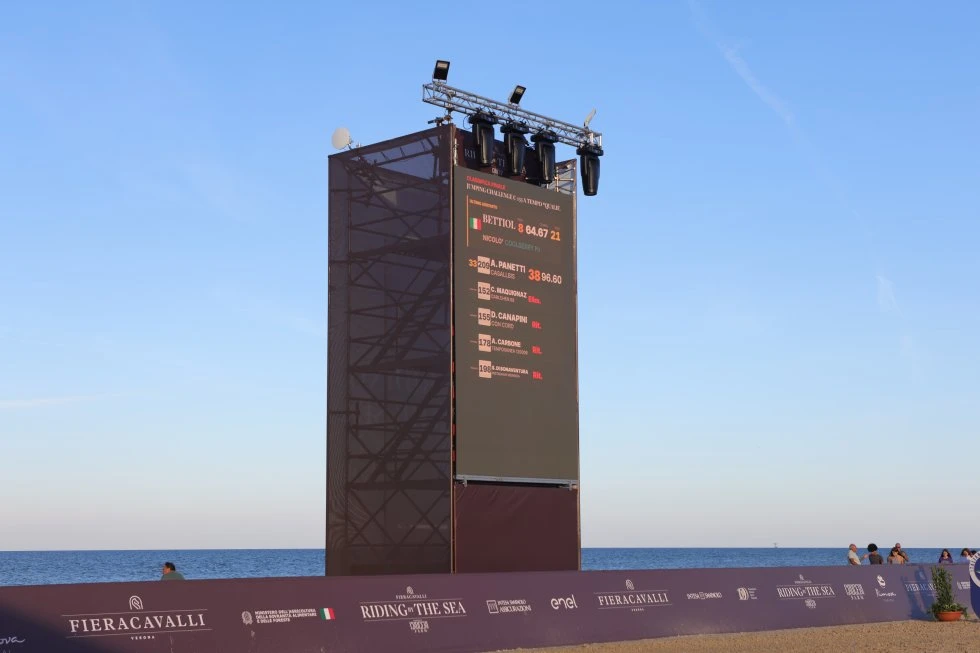 Riding by the Sea 2026: l'allestimento firmato SEC Events